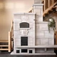 Дверцята для грубки Iron Fire Versace WG 370x485 мм без скла чавунні - зображення 4