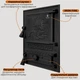 Дверцята для грубки Iron Fire Versace WG 370x485 мм без скла чавунні - зображення 8