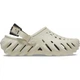 Кроксы Crocs X- Echo Clog 43 Бежевый/Черный 207937 - изображение 2