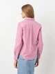 Рубашка хлопковая женская GANT Reg Poplin Striped Shirt 4300214-548 40 Розовая (7325707662850) - изображение 2