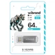 Flash Wibrand USB 2.0 Cougar 64Gb Silver (WI2.0/CU64P1S) - изображение 2
