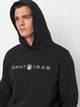 Худі чоловіче GANT Printed Graphic Hoodie 2003244-5 S Чорне (7325707469800) - зображення 4