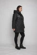 Зимняя женская куртка большого размера UF-Fashion 1074 - RSС 60 черный - изображение 4