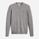 Sweter męski wełniany Levi's Original Hm A4320-0000 S Szary (5401105322427) - obraz 5