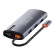 Док-станция СolorWay USB-C 6-в-1 Type C PD 100W/USB3.0х3/USB2.0/RJ45 (CW-HUB03) - изображение 9