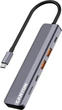 USB-хаб Canyon 6-в-1 4K USB-C DS-17 (CNS-TDS17) - зображення 3