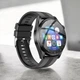 Зручний смарт годинник з функцією дзвінка компактний стильний sports watch call version Hoco Y9 — Black - зображення 4