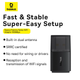 Wi-Fi адаптер Baseus FastJoy Series High Speed 300Mbps Single Band 2.4Ghz USB Wifi Adapter (BS-OH169) - изображение 10