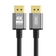 Кабель DP to DP 3 метри XO GB018A |4K, 60HZ, Display Port| Сірий - зображення 3