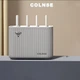 Универсальный органайзер для роутера COLNSE пластиковый настольный 28х20 см, Серый (CLNSTBLG) - изображение 2
