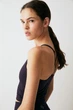 Топ спортивний H&M 061131730_plum M Темно-Фіолетовий - изображение 5