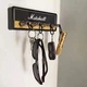 Настенная ключница Marshall на 4 ключа (Черная) - изображение 3