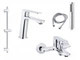 Набор смесителей PERLA JACK (PBZ6303+PBZ6304+PSF1005+PSF2002+ PSS1850) 106304-C - изображение 1