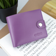 Портмоне женское кожаное на кнопке Handycover HC0042 фуксия - изображение 8