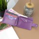 Портмоне женское кожаное на кнопке Handycover HC0042 фуксия - изображение 9