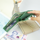 Портмоне женское кожаное на кнопке Handycover HC0042 зеленое - изображение 14