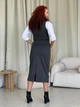 Костюм кашемировый деловой женский Merlini Бари 100001241 L-XL Черный (100001241_2) - изображение 2