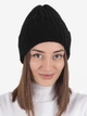 Шапка Malisa Ричи 15-1493-CR-218 54-58 Черная - изображение 1
