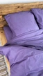 Комплект постельного белья Поплин семейный 220х150х2 шт Smoky purple Фиолетовый - изображение 8