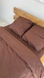 Комплект постельного белья Поплин семейный 220х150х2 шт Brownie Шоколад - изображение 4