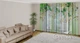 3D - Фото Тюль PHOTODECOR "Ламбрекени з орхідей та квітів 1" - зображення 2