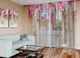 3D - Фото Тюль PHOTODECOR "3D Ламбрекени з білих орхідей" 1 кв.м - зображення 1