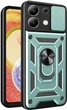 Протиударний чохол Armor Ring + захиcт камери для Xiaomi Redmi Note 13 4G case Simon зелений - изображение 1