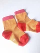 Термошкарпетки дитячі BabyKo Merino. Шкарпетки із вовни мериноса 90%. Розмір 12. Жовто-помаранчеві - зображення 2