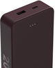 УМБ Hama Color 20 20000 mAh Burgundy (4047443514776) - зображення 3