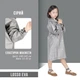 Дождевик детский EVA LOSSO KIDS серый, рост 120-145 см - изображение 2