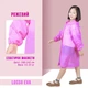 Дождевик детский EVA LOSSO KIDS розовый, рост 120-145 см - изображение 2