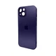 Чехол для смартфона AG Glass Matt Frame Color для iPhone 15 Deep Purple - изображение 1