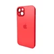 Чехол для смартфона AG Glass Matt Frame Color для iPhone 15 Coke Red - изображение 1