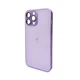 Чохол для смартфона AG Glass Matt Frame Color для iPhone 13 Pro Max Light Purple - зображення 1
