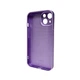 Чехол для смартфона AG Glass Matt Frame Color для iPhone 15 Light Purple - изображение 2