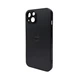 Чехол для смартфона AG Glass Matt Frame Color для iPhone 12 Graphite Black - изображение 1