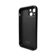 Чехол для смартфона AG Glass Matt Frame Color для iPhone 12 Graphite Black - изображение 2