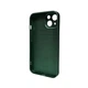 Чехол для смартфона AG Glass Matt Frame Color для iPhone 15 Cangling Green - изображение 2