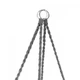 Підвісне крісло Garden Line FHMK-2043SZ Сірий 80x60x120cm - зображення 2