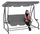 Садова гойдалка GardenLine Venera 210x120x170 см. Grey - зображення 7