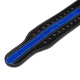 Пояс для пауерліфтингу Power System PS-3800 PowerLifting шкіряний Black/Blue Line L 4911431 - зображення 4