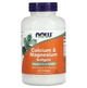 Витамины Now Foods Calcium & Magnesium with Vitamin D3 and Zinc 120 капсул - изображение 1