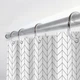 Шторка для ванной комнаты WOKO Line 180x180 с 12-ю кольцами - изображение 3