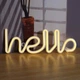 Ночник неоновый Neon Sign Hello - изображение 1