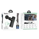 Масажний пістолет Hoco HP50 electric mini silent massager Black - зображення 2