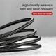 Кабель Type-C на USB Series Fast Charging Data Cable (1m, 3A, 480 Mbps). Black-Red - изображение 5