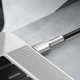 USB кабель Type-C на Type-C BASEUS Cafule Series Metal Data Cable (2m, 100W, 5A, 480Mbps, PD). Black - изображение 12
