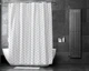 Штора для ванної кімнати LINE з кільцями 12 шт 180x180 PEVA - изображение 1