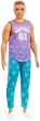 Lalka Barbie Fashionistas Ken T-shirt stylowy bez rękawów malibu brązowe włosy (0887961900408) - obraz 2