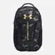 Рюкзак спортивный тканевый 29 л водонепроницаемый Under Armour Hustle 6.0 Backpack 1384672-001 Черный (196886303462) - изображение 1